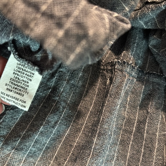 Mine Sz Small dress, white and blue - Picture 4 of 4